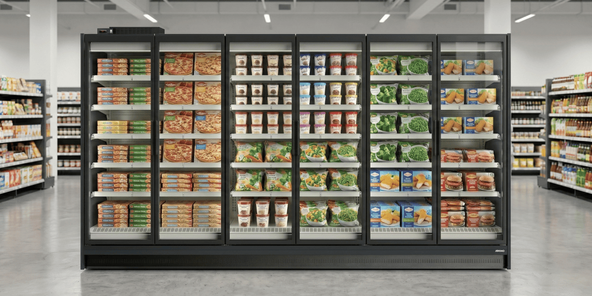Futuro 2 refrigerated and freezer multidecks