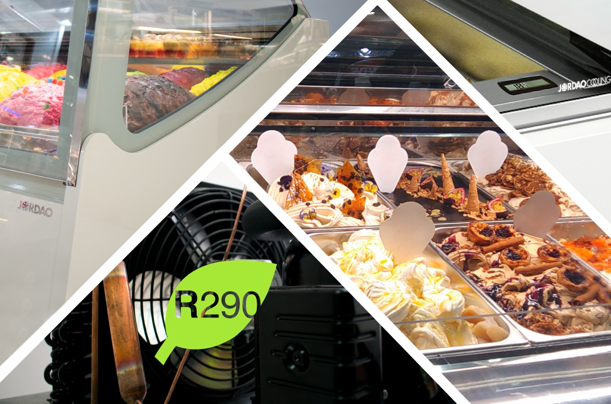 Vitrines à Crème Glacée