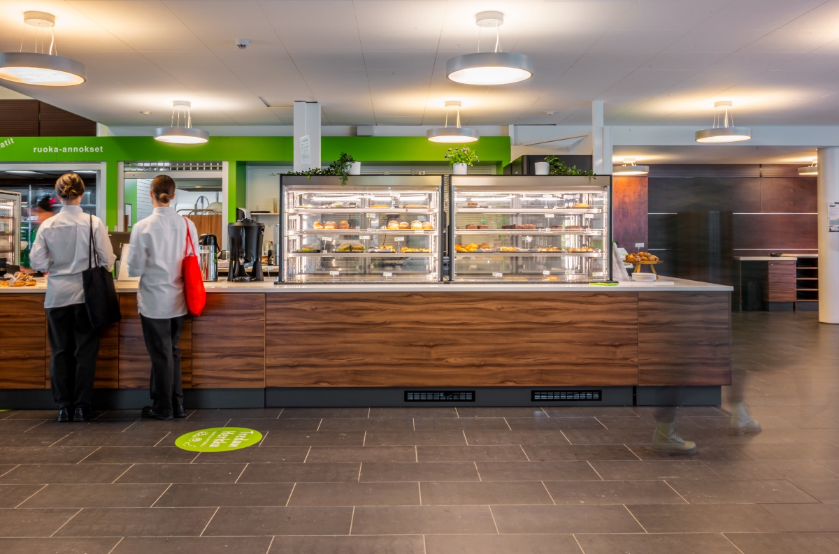 Pausas rápidas, serviço eficiente